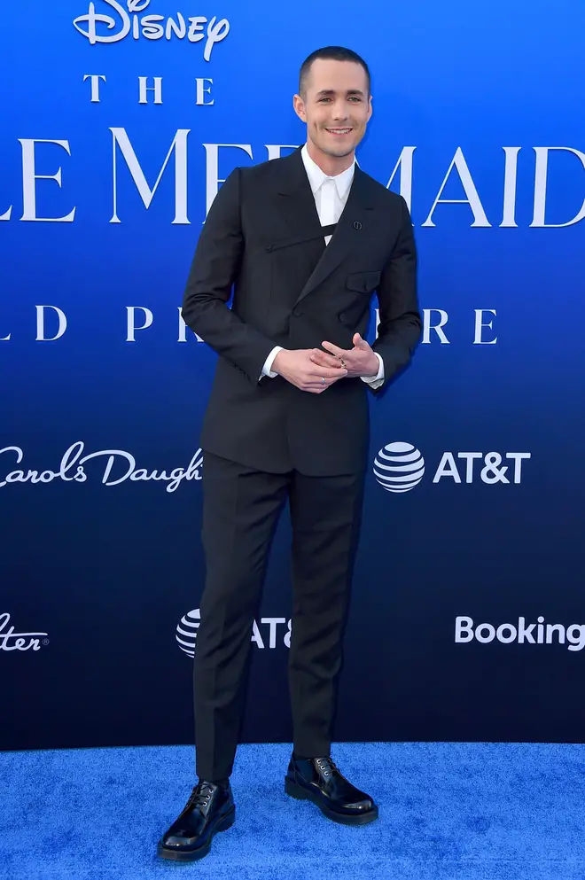 Jonah Hauer-King at The Little Mermaid premiere