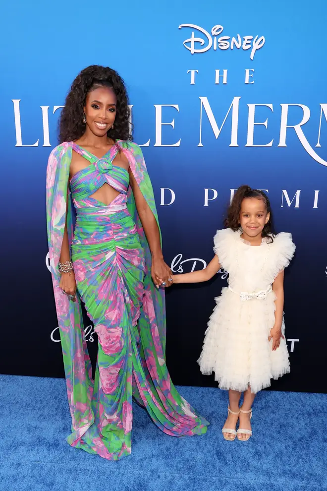Kelly Rowland at The Little Mermaid premiere