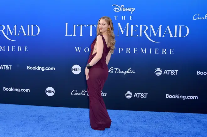 Jessica Alexander at The Little Mermaid premiere