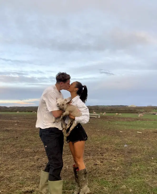 Will Young and Jessie Wynter have been staying on Will's family farm since leaving Love Island