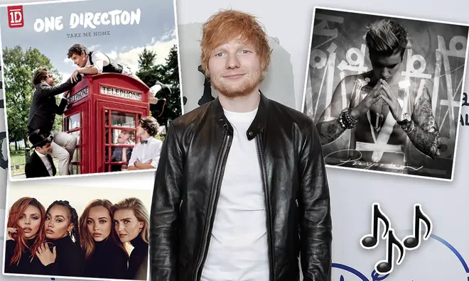 Ed Sheeran has songwriting credits on an array of stars' tracks