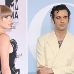 Taylor Swift and Matty Healy held hands