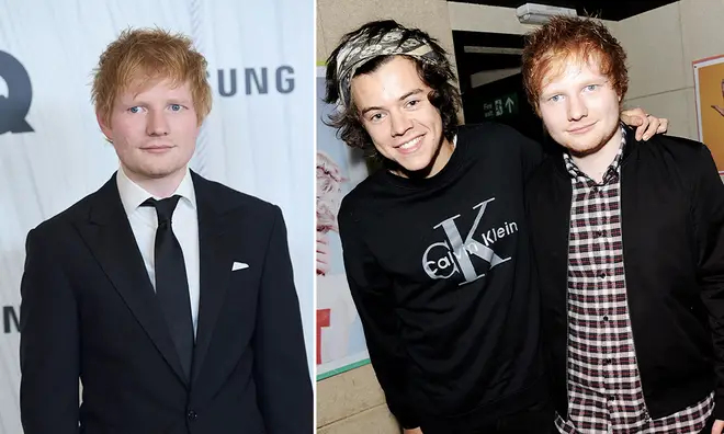 Ed Sheeran said he's 'super proud' of Harry Styles