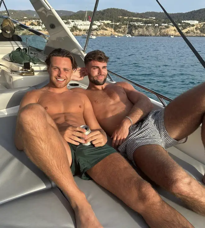 Tom Clare and Casey O'Gorman from Love Island have jetted off to Ibiza together