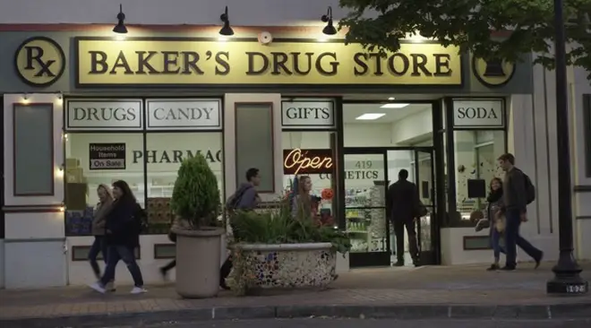 Baker's Drug Store 13 Reasons Why Location