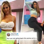 Chloe Ferry's back filming for Geordie Shore despite saying she wasn't