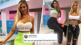Chloe Ferry's back filming for Geordie Shore despite saying she wasn't