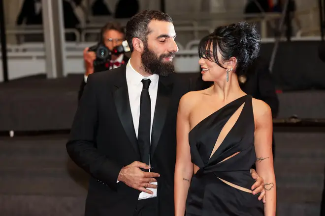 Dua Lipa and Romain Gavras made their red carpet debut as a couple at Cannes Film Festival