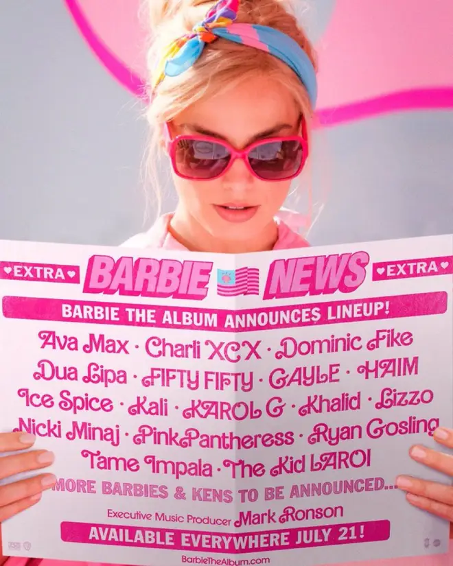 'Barbie The Album' has been officially announced