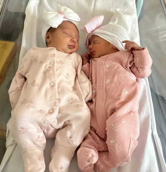 Dani Dyer welcomed twin girls with Jarrod Bowen