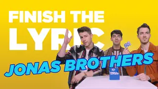 The Jonas Brothers play 'Finish The Lyric'