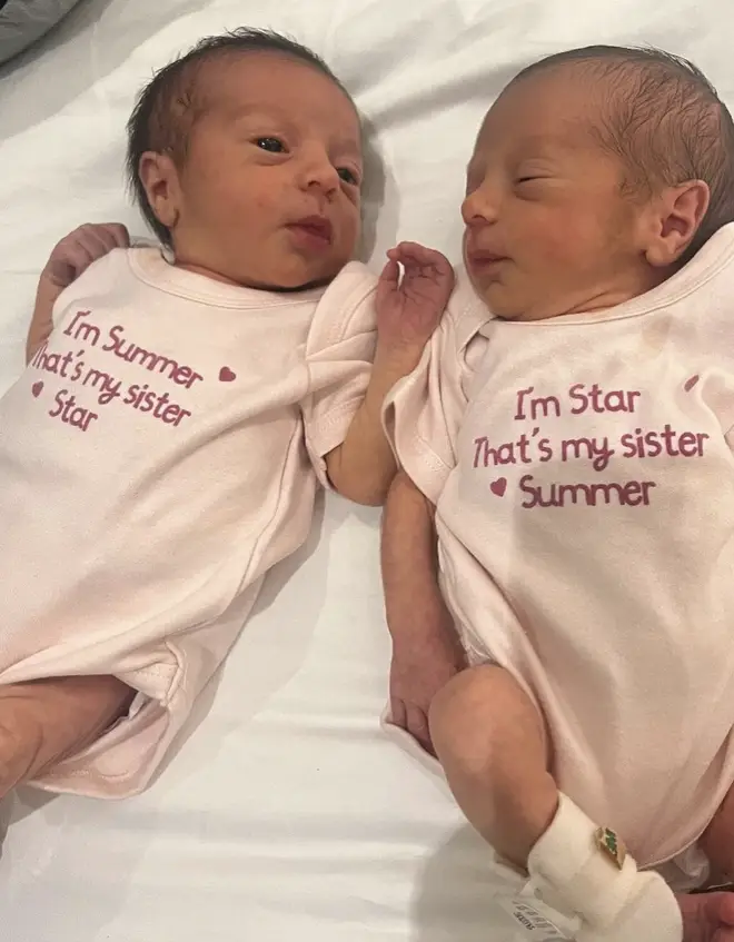 Dani Dyer revealed her daughters names are Summer and Star