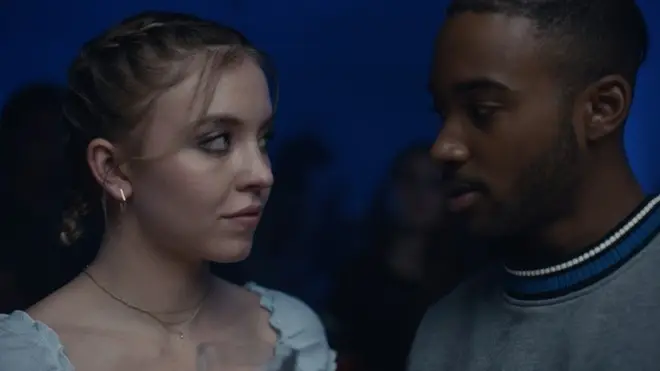 Sydney Sweeney and Algee Smith as Cassie and McKay