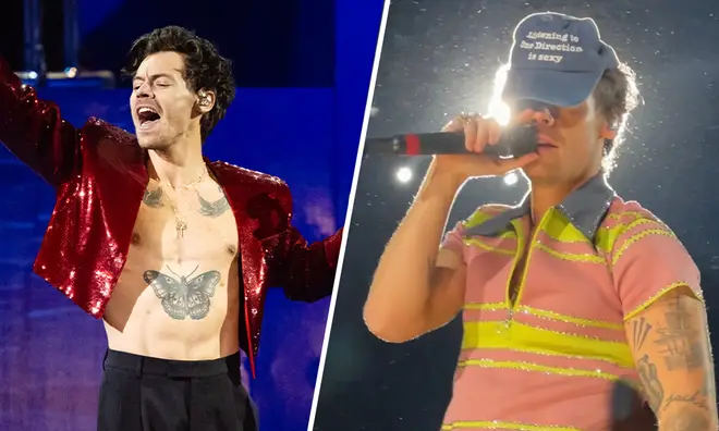 Harry Styles had a One Direction moment
