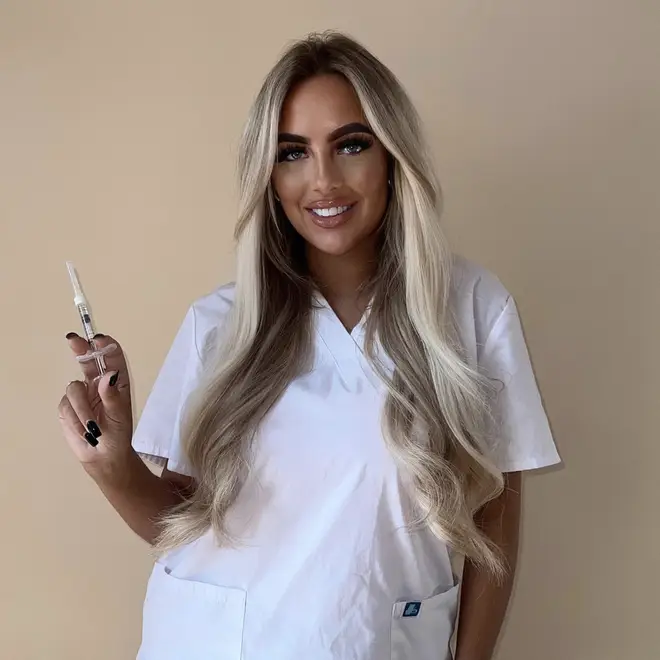 Love Island's Jess works as an aesthetics practitioner