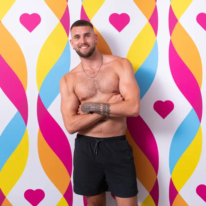 Zachariah Noble was the first Love Island series 10 bombshell
