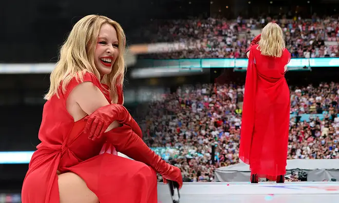 Kylie Minogue surprised Capital's Summertime Ball
