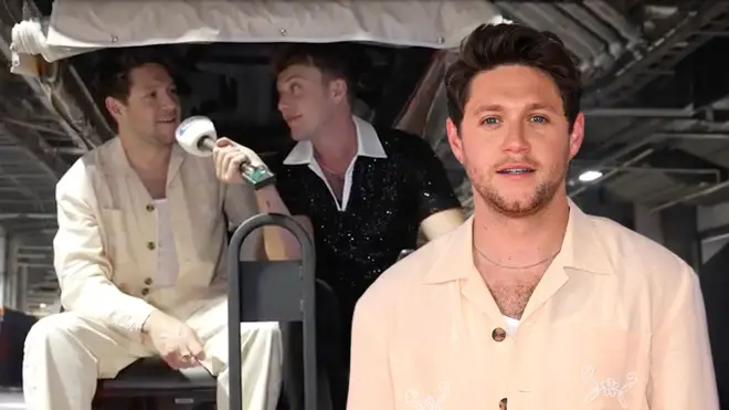 Capital's Roman spoke to Niall before his performance