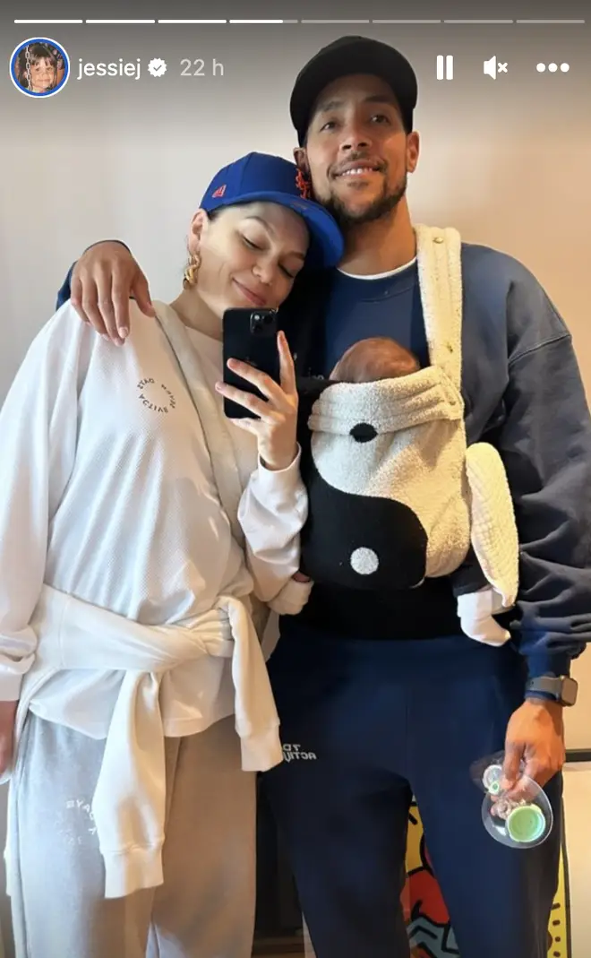 Jessie J welcomed her son last month