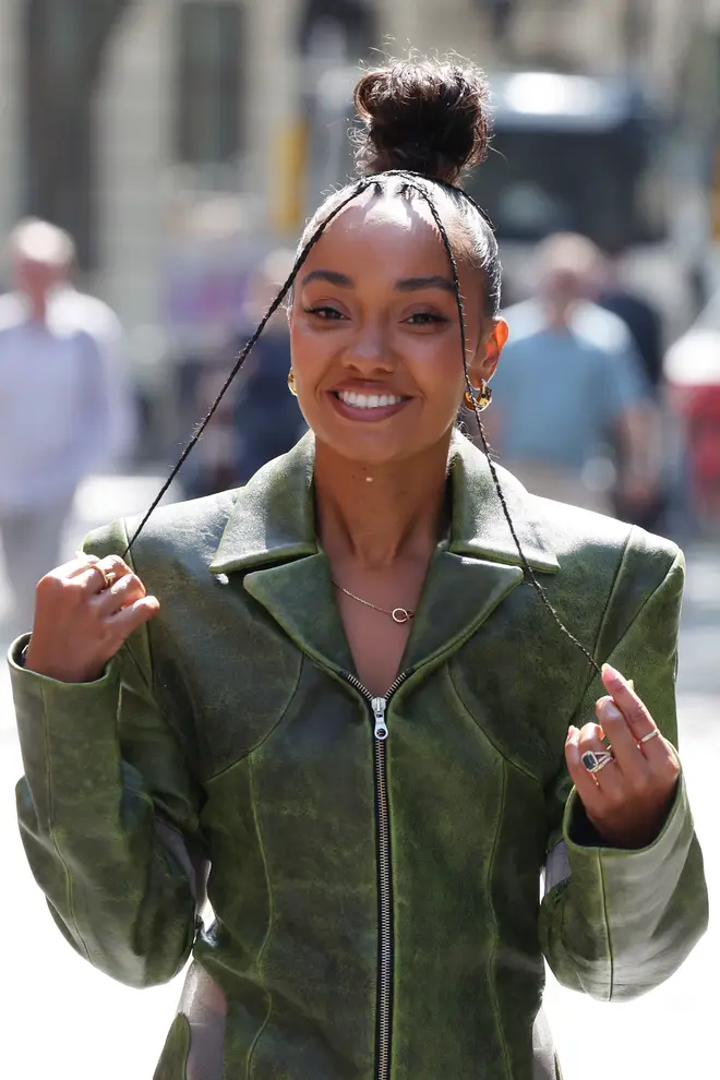 Leigh-Anne Pinnock showed off her wedding ring for the first time