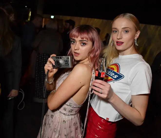 Sophie Turner chose Maisie Williams to be her maid of honour