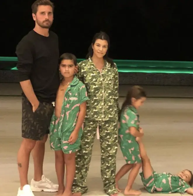 Kourtney Kardashian shares three children with her ex-boyfriend Scott Disick