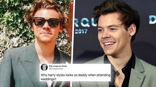 Harry Styles attended his step-brothers wedding in his Dunkirk suit