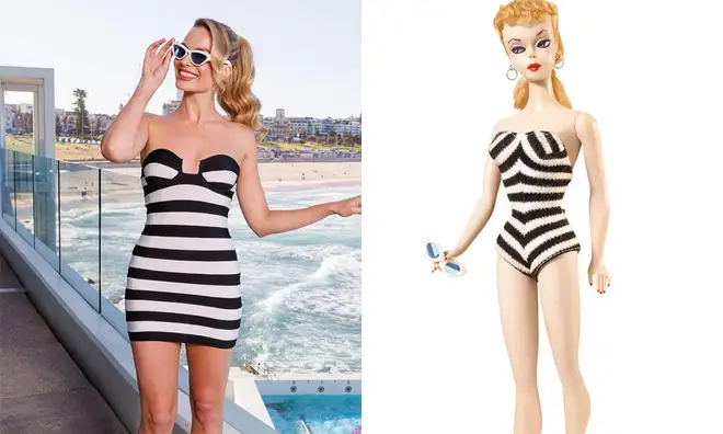 Margot Robbie paid homage to 'The Original' Barbie from 1959