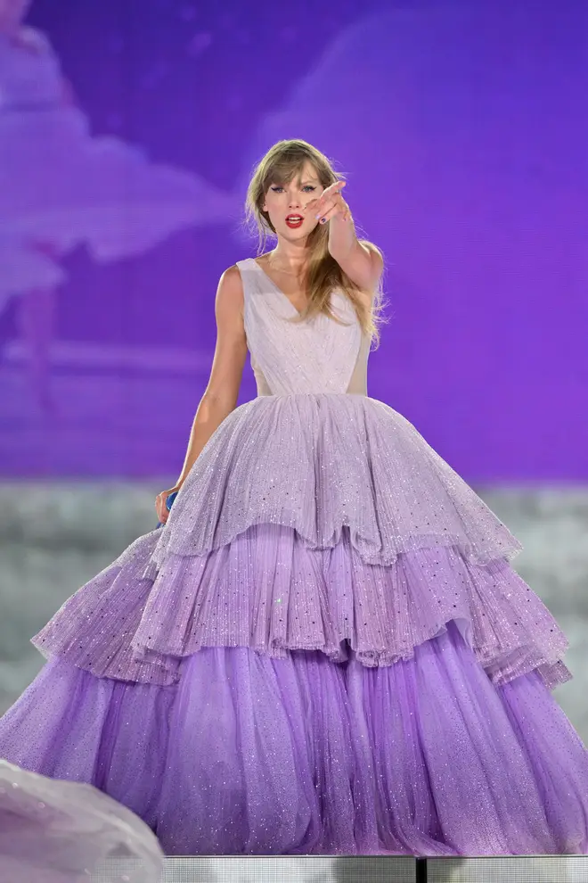 She honoured 'Speak Now (Taylor's Version)' with a new purple dress