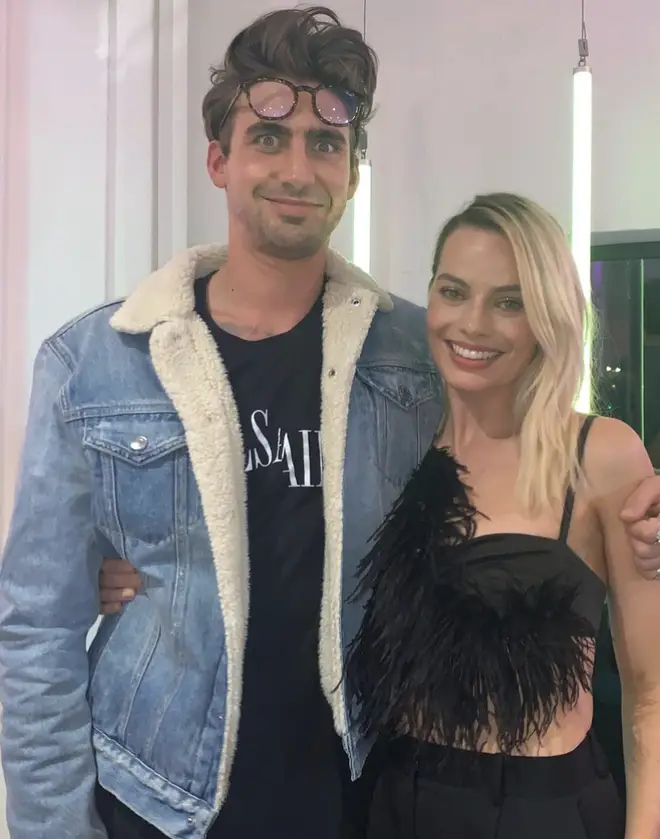 Love Island's Chris Taylor met Margot Robbie in 2020