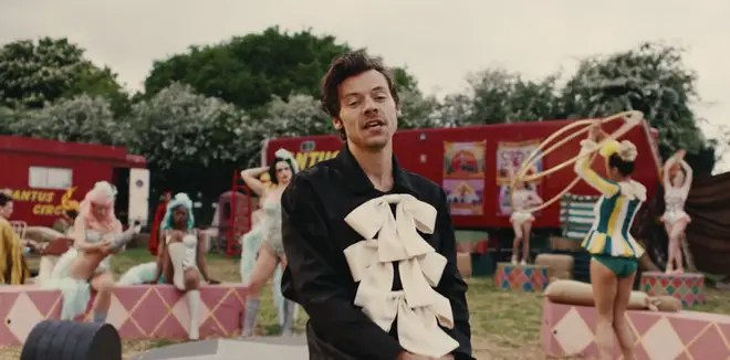 Harry Styles rocked stunning jumpsuits in the music video for 'Daylight'