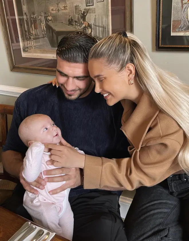 Molly-Mae and Tommy Fury welcomed their daughter Bambi in January