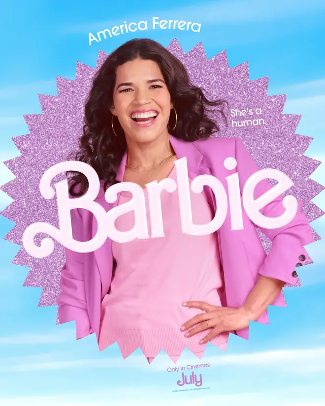 America Ferrera's character is a human in Barbie