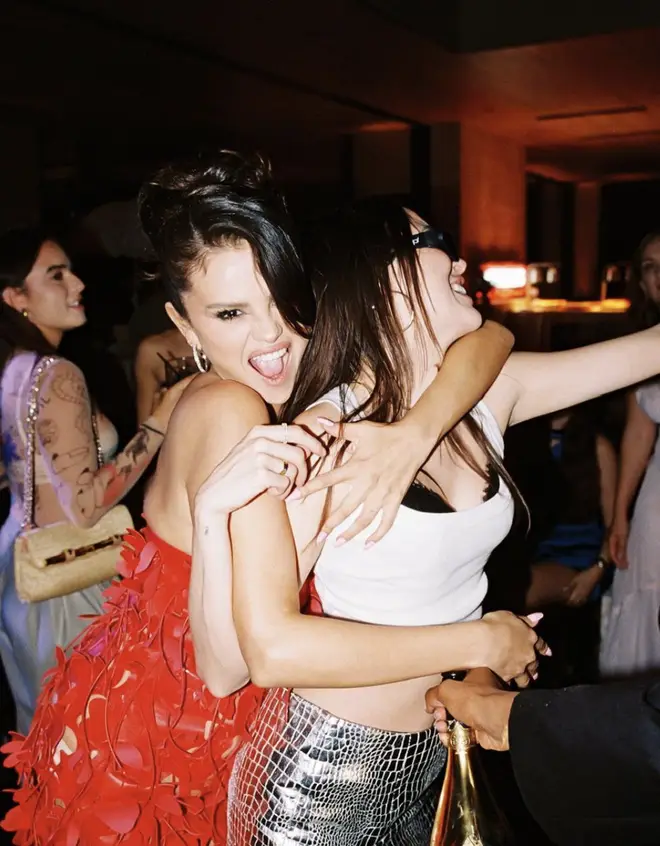 Selena's birthday party was filled with her closest friends
