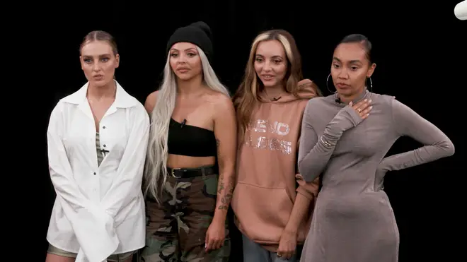 Little Mix take part in 'Throwin' It Back'