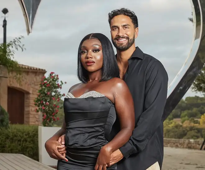 Whitney and Lochan were runners up of Love Island