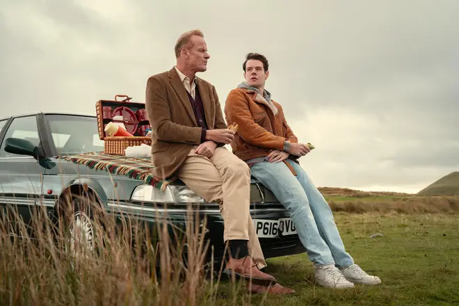 Adam Groff and his dad appear to be on good terms in series four