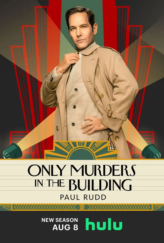 Paul Rudd plays the victim Ben Glenroy in season 3 of Only Murders in the Building