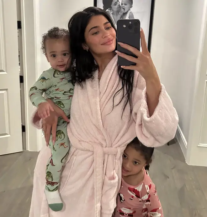 Kylie Jenner welcomed her children four years apart