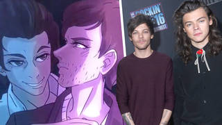 Euphoria aired a fanfic between One Direction's Harry Styles and Louis Tomlinson