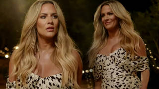 Caroline Flack's leopard print dress had viewers begging to know where it was from