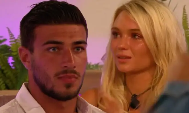 Tommy Fury had a face like thunder when Lucie Donlan returned with her new man