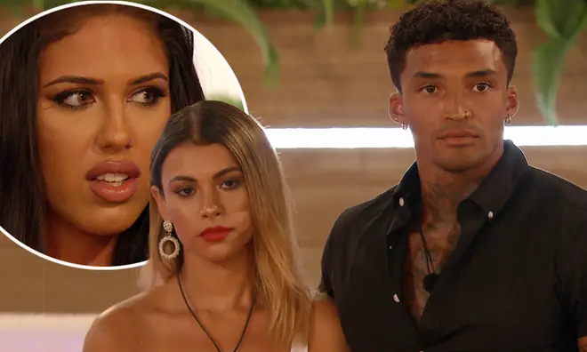 Anna Vakili looked furious when Michael chose Joanna over Amber Gill