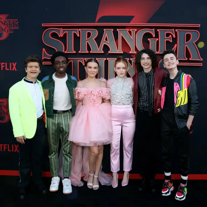 The cast of Stranger Things 3