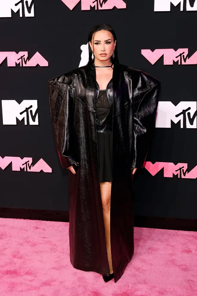 Demi Lovato attends the 2023 MTV Video Music Awards