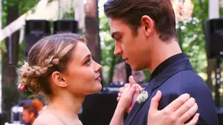 Hero Fiennes Tiffin and Josephine Langford in 'After Everything'