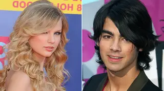 Taylor Swift and Joe Jonas in 2008 when they were dating