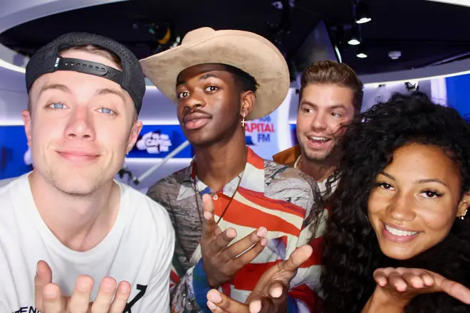 Lil Nas X joined Capital Breakfast with Roman Kemp