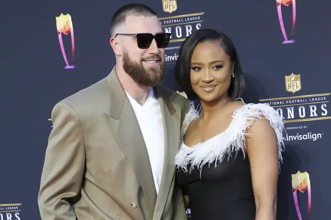 Travis Kelce and Kayla Nicole at the 11th Annual NFL Honors