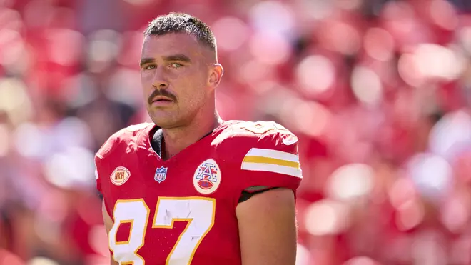 Travis Kelce plays for the Kansas City Chiefs and is rumoured to be dating Taylor Swift